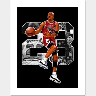 Michael Jordan Basketball Legend Posters and Art